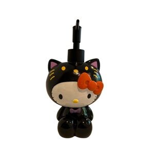 Hello Kitty - Black Cat Halloween soap pump dispenser NWT